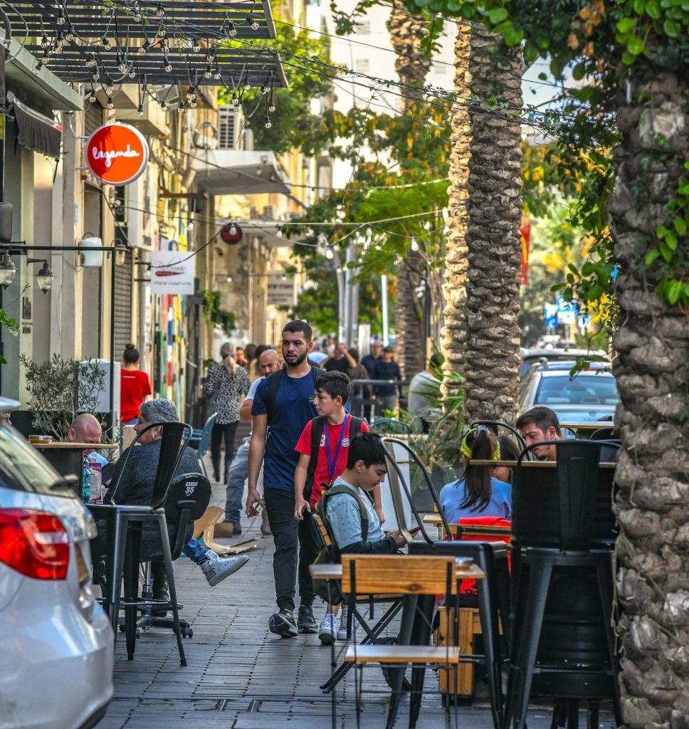 רחוב הנמל בחיפה | צילום: ניר בלזיצקי, דוברות עיריית חיפה